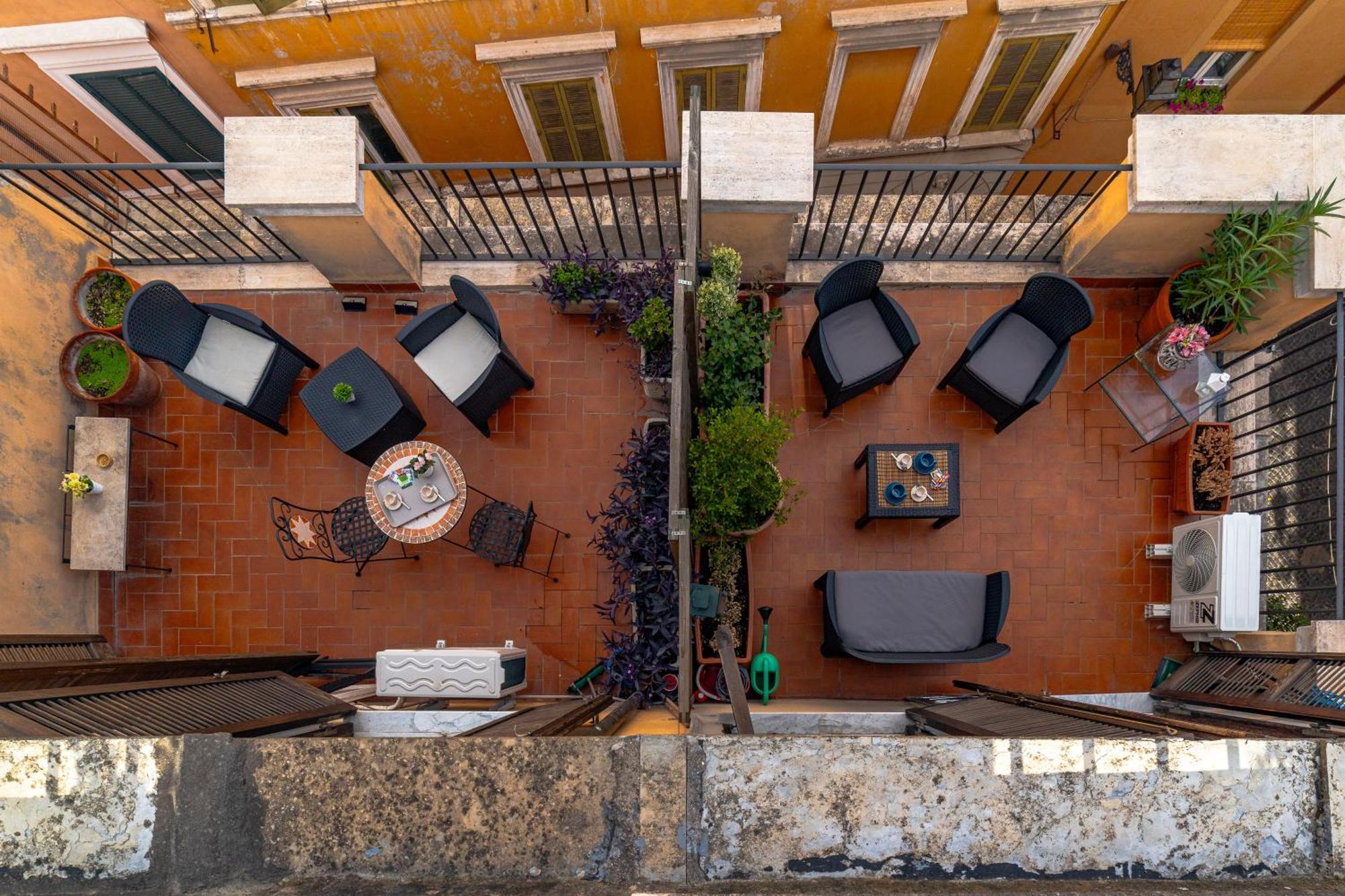 Tiberina Rooftop Trastevere Rom Exteriör bild