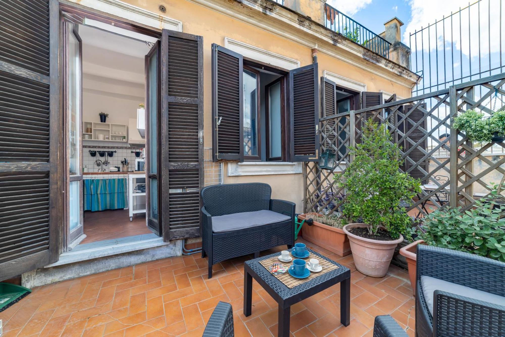 Tiberina Rooftop Trastevere Rom Exteriör bild